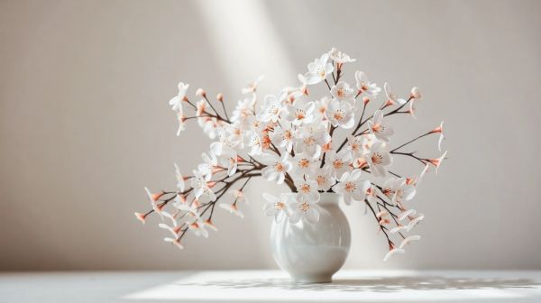 Créez une ambiance zen avec des fleurs artificielles de cerisier