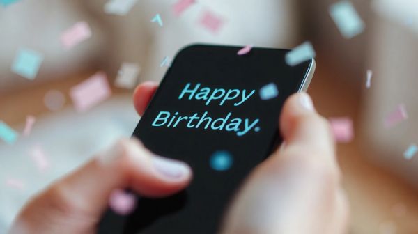 Message audio pour anniversaire : guide pratique d'envoi