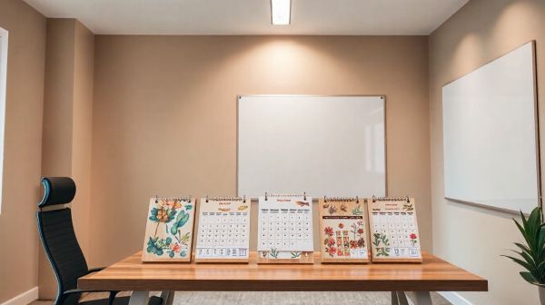 Top 5 calendriers de bureau personnalisés pour un espace distinctif