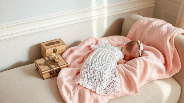 Top idées pour concevoir un album photo de naissance fille