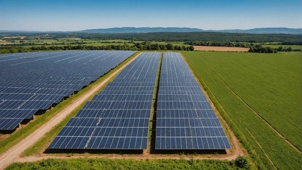 Gagnez avec votre terrain : installez une ferme solaire