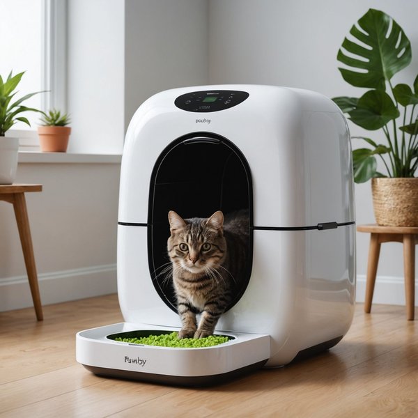 Découvrez le pawbby p1 ultra : litière autonettoyante high-tech